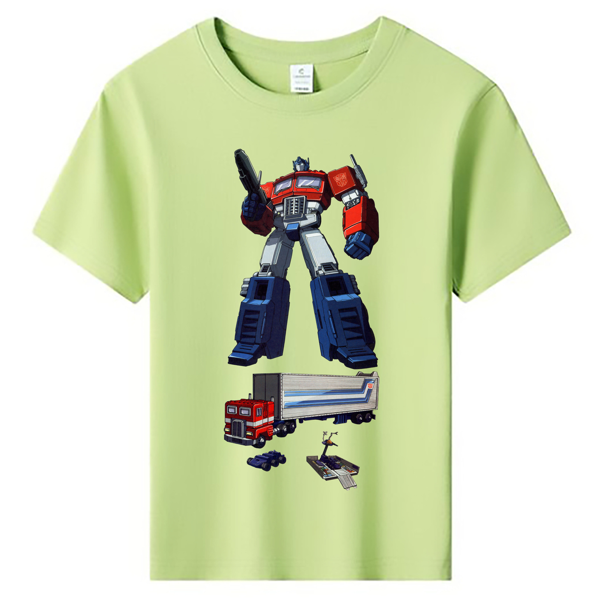 （画像用）  綿100％キッズTシャツ（フロントプリント）